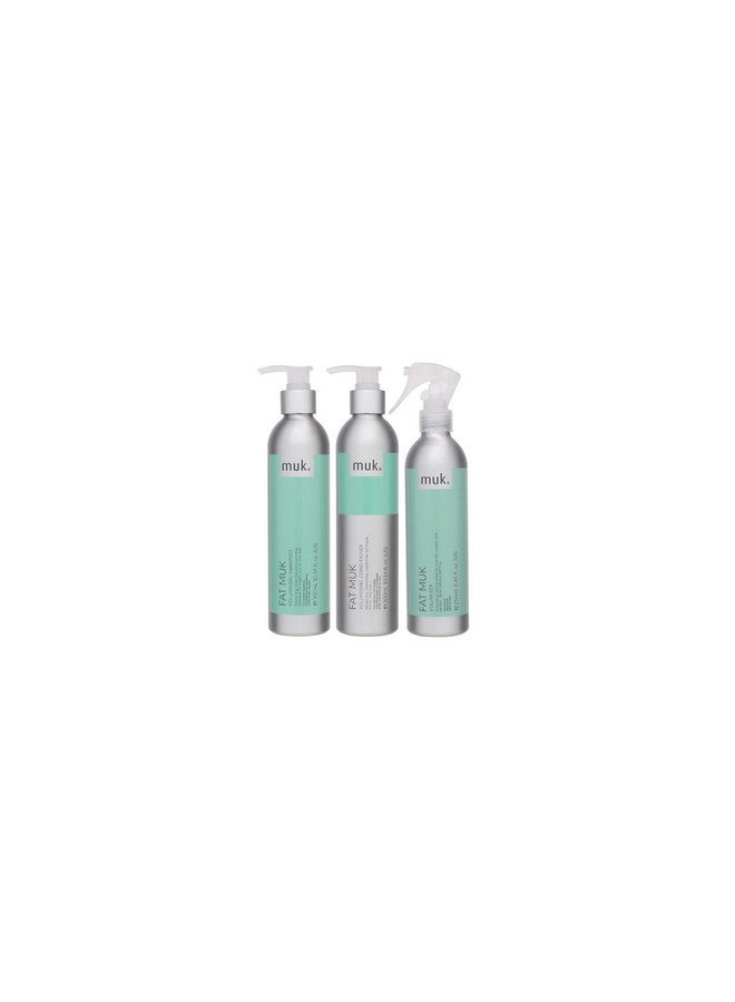 MUK. Muk Haircare Fat Muk Volumising Shampoo Thickens & Strengthens Hair 300Ml - Image 3