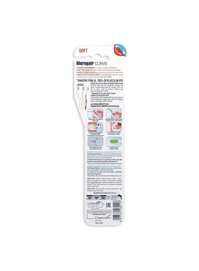 Biorepair : Oral Care Pro Toothbrush Denti Sensibili- Soft -Random Color - Image 2