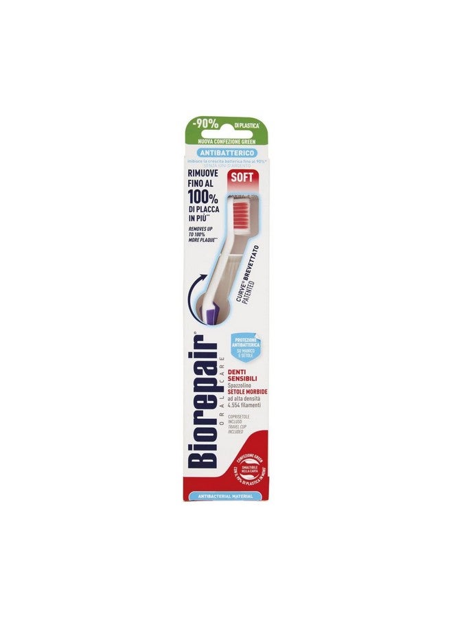 Biorepair : Oral Care Pro Toothbrush Denti Sensibili- Soft -Random Color - Image 1