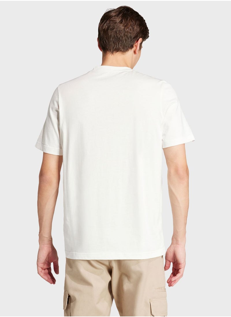 Adidas - Big Logo Single Jersey T-Shirt - Image 1