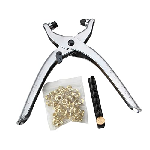 PTILSERY Grommet Eyelet Pliers Craft Fastener Grommet Tool Kit for Fastening Replace Snap Tool for 2mm,2.5mm,3mm,3.5mm,4mm,4.5mm - Image 1