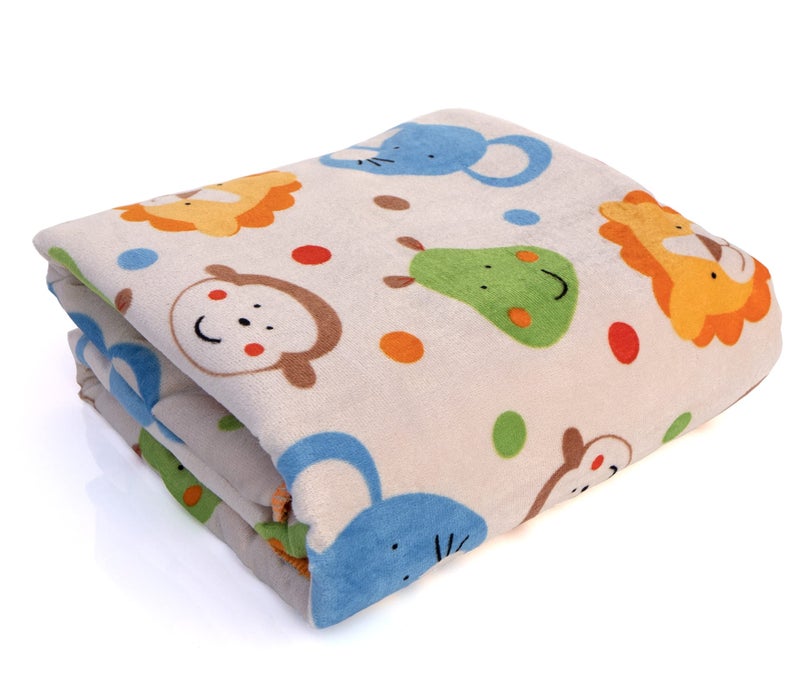 Uber World Baby Newborn (0-12 Months) Double Layered Blankets Flannel Fleece Pack of 1 - Image 1