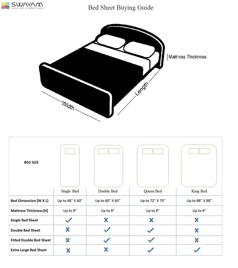 Swayam Sonata Collection Cotton Double Bedsheet with 2 Pillow Covers -Light Green - Image 4