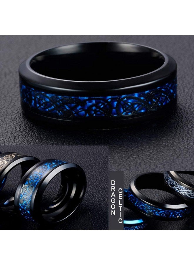 YouBella YouBella Jewellery Stainless Steel Rings Combo for Men and Boys (Style 2)  - Image 4