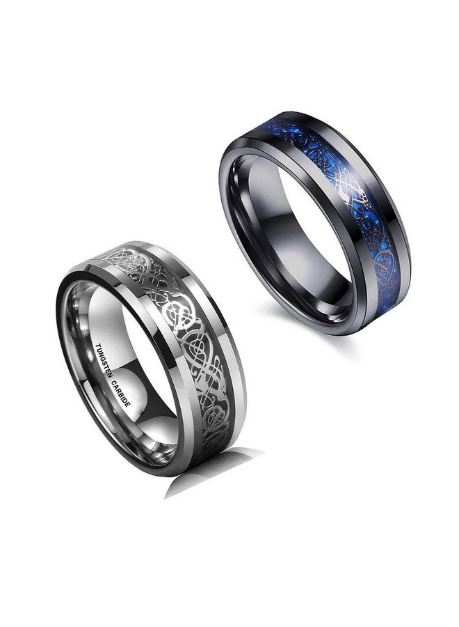 YouBella YouBella Jewellery Stainless Steel Rings Combo for Men and Boys (Style 2)  - Image 1