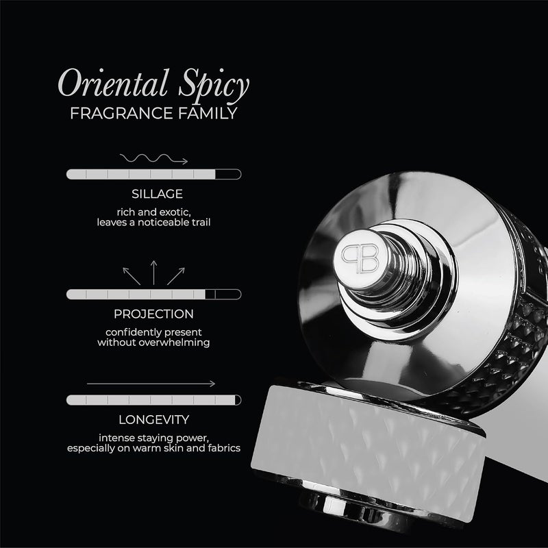 Parisbelle Mahraa Oasis Collection Extrait De Parfum 100ml | Fruity-Spicy Oriental Scent with Peach, Saffron & Oud - Image 5