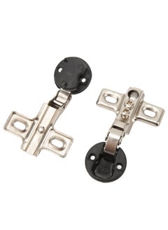 Thoraya 2pcs 26mm Hole Glass Hinge Mini Cabinet Hinge For Cabinet Glass Door  - Image 4