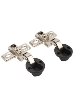 Thoraya 2pcs 26mm Hole Glass Hinge Mini Cabinet Hinge For Cabinet Glass Door  - Image 5