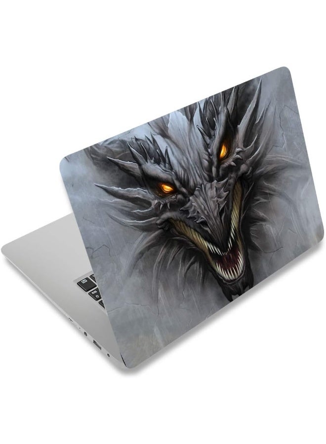 Home Trove HEABPY Vinyl Laptop Skin Sticker Decal,12in 13in 13.3in 14in 15in 15.4in,15.6in (Cool Dragon) 