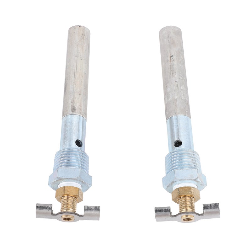 2 مجموعة من قضبان أنود سخان المياه للمركبات المتنقلة RV 4.5 × 1/2 NPT قضبان أنود ألومنيوم مغنيسيوم كبديل لسخان المياه أتودwood - Image 4