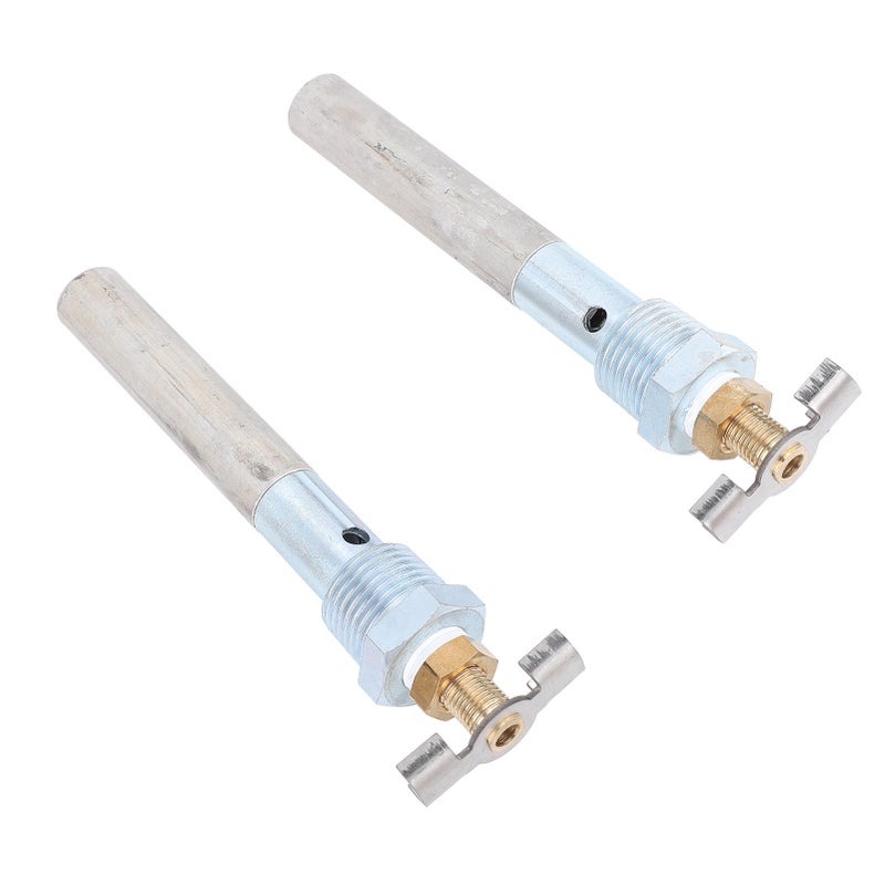 2 مجموعة من قضبان أنود سخان المياه للمركبات المتنقلة RV 4.5 × 1/2 NPT قضبان أنود ألومنيوم مغنيسيوم كبديل لسخان المياه أتودwood - Image 5
