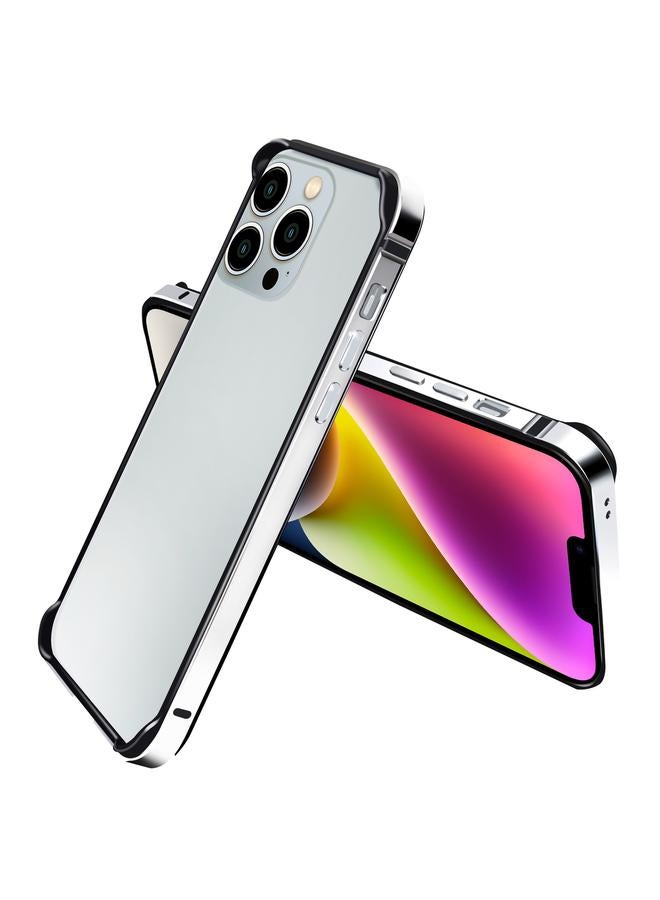 اس-توب جراب لهاتف iPhone 14 Plus مصنوع من مادة TPU + إطار من سبائك الألومنيوم - Image 1