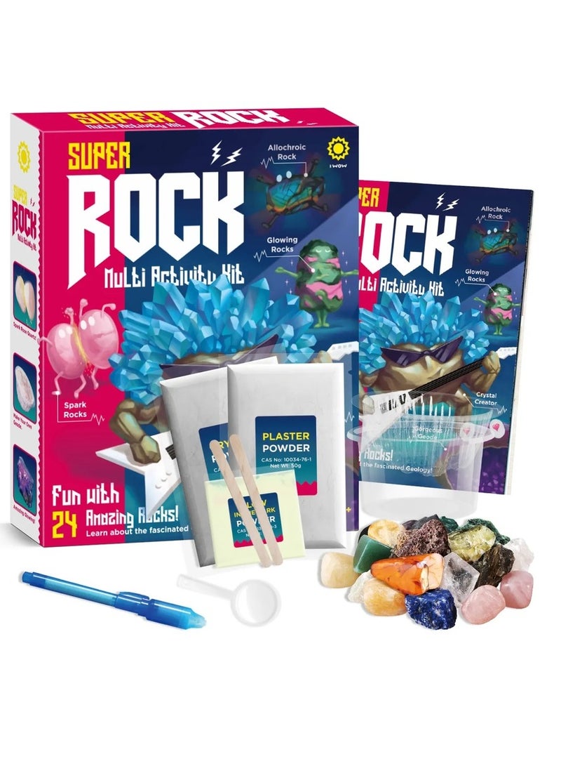 Eduman - Super Rock Multi Activity Kit - HW400 - Image 1