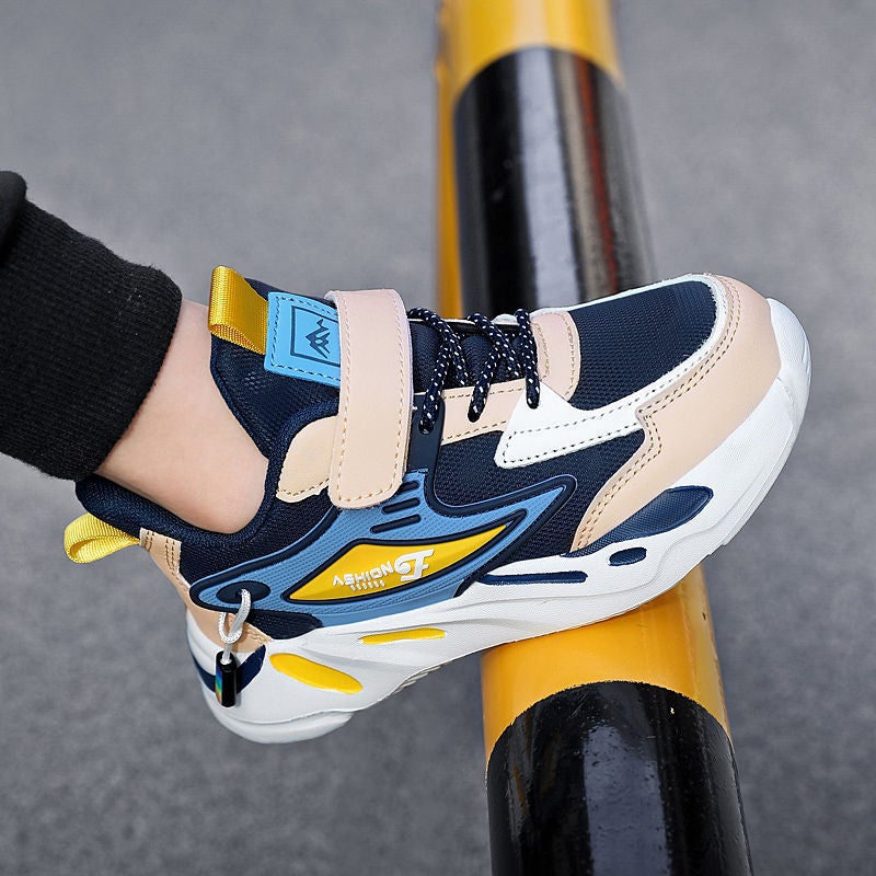 Mesh Sneakers Lightweight Flexible Sole Walking Shoes For Kids Indoor And Outdoor Activities - Image 4