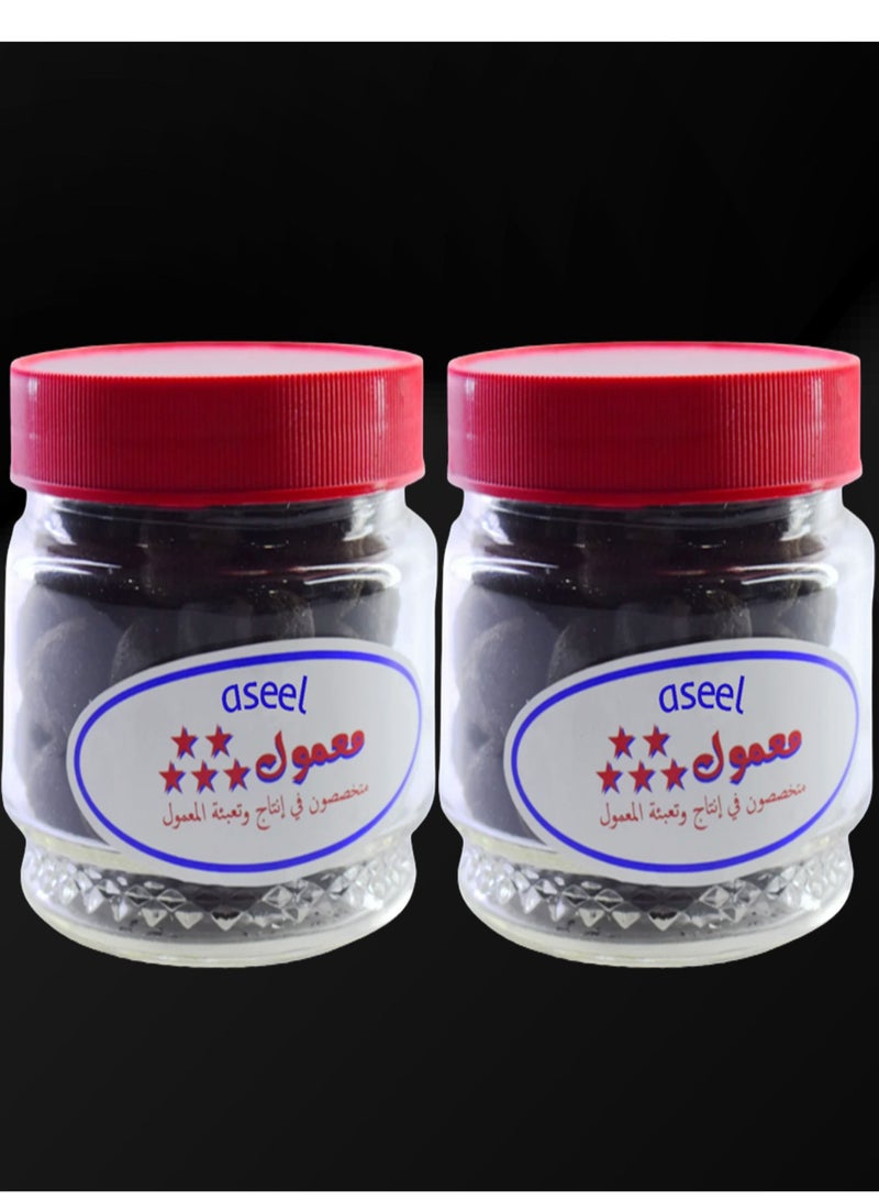 Aseel 2 Special and luxurious 5-star Dosari maamoul pieces, 250 grams - Image 1