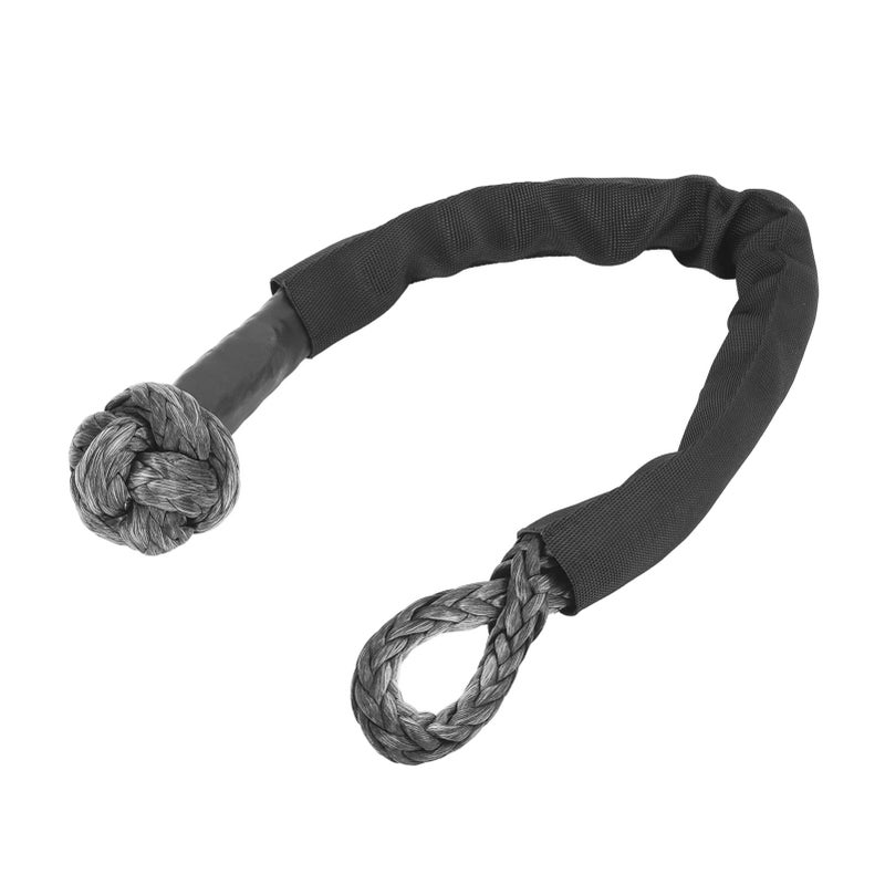 Soft Shackle 16T Load Capacity 600mm Length Synthetic Road Recovery Rope for Cargo Handling Vehicle Towing - Image 4