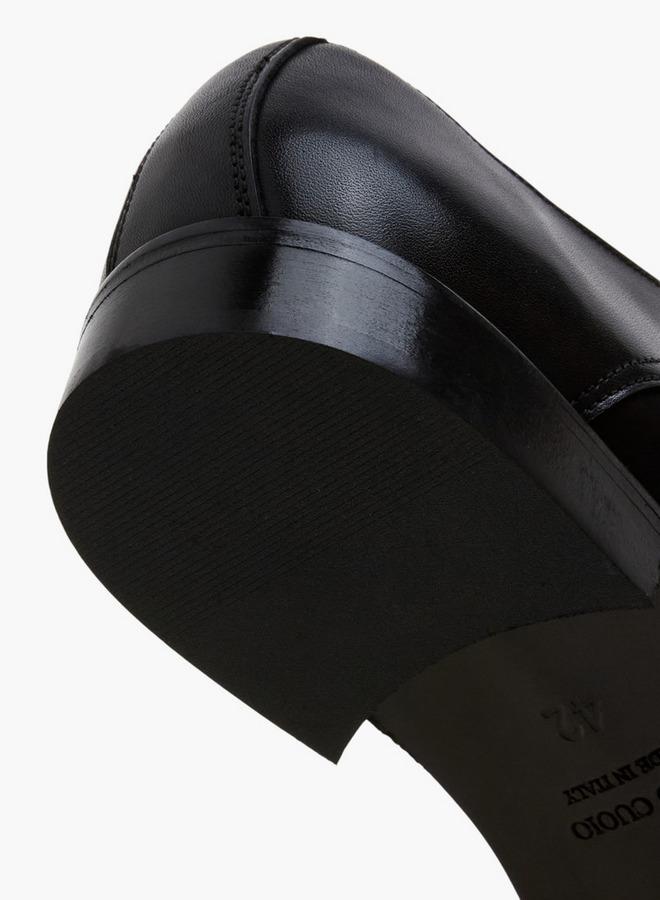 DUCHINI Men Leather Monk Shoes - Image 5