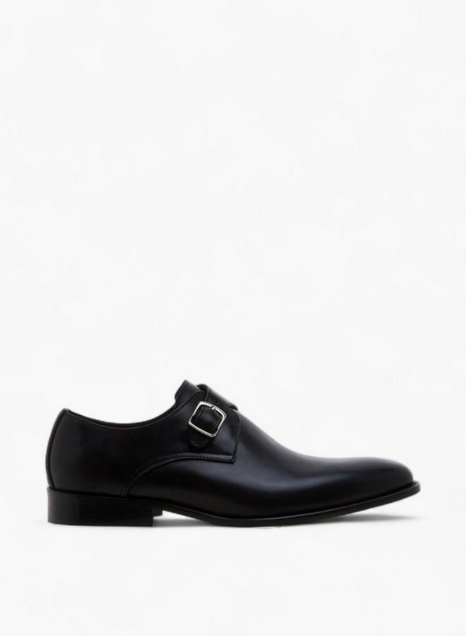 DUCHINI Men Leather Monk Shoes - Image 1