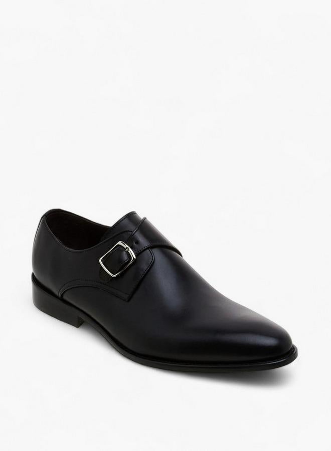 DUCHINI Men Leather Monk Shoes - Image 2