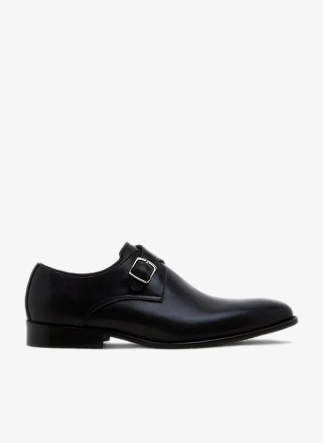 DUCHINI BLACK Men Leather Monk Shoes for Men | Best Price UAE