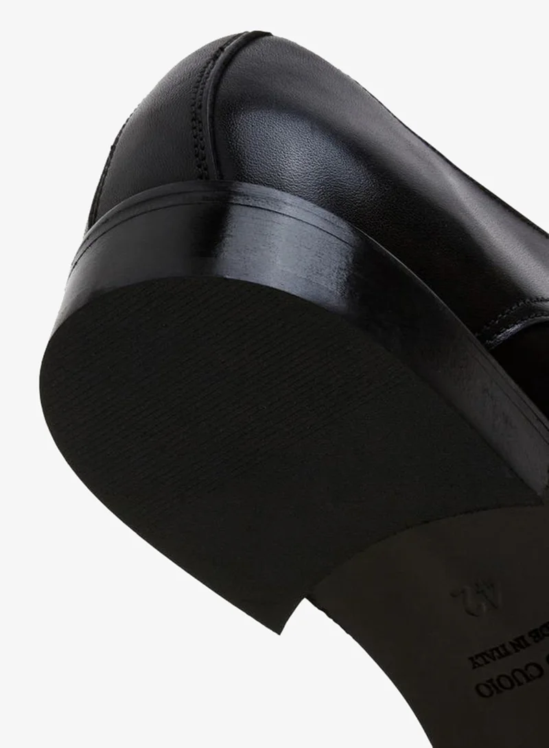 DUCHINI BLACK Men Leather Monk Shoes for Men | Best Price UAE