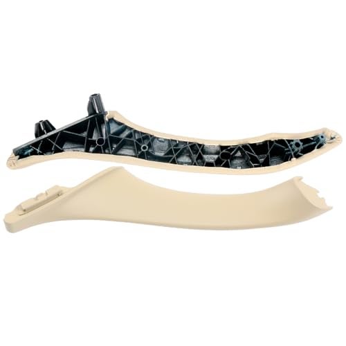 Jaronx Compatible with BMW 5 Series F10 F11 Door Handle Replacement Leather Right Side Passenger Interior Door Pul Handle Compatible with BMW 5 F10F11 20102013 5 F10 LCIF11 LCI 20122016 - Image 1