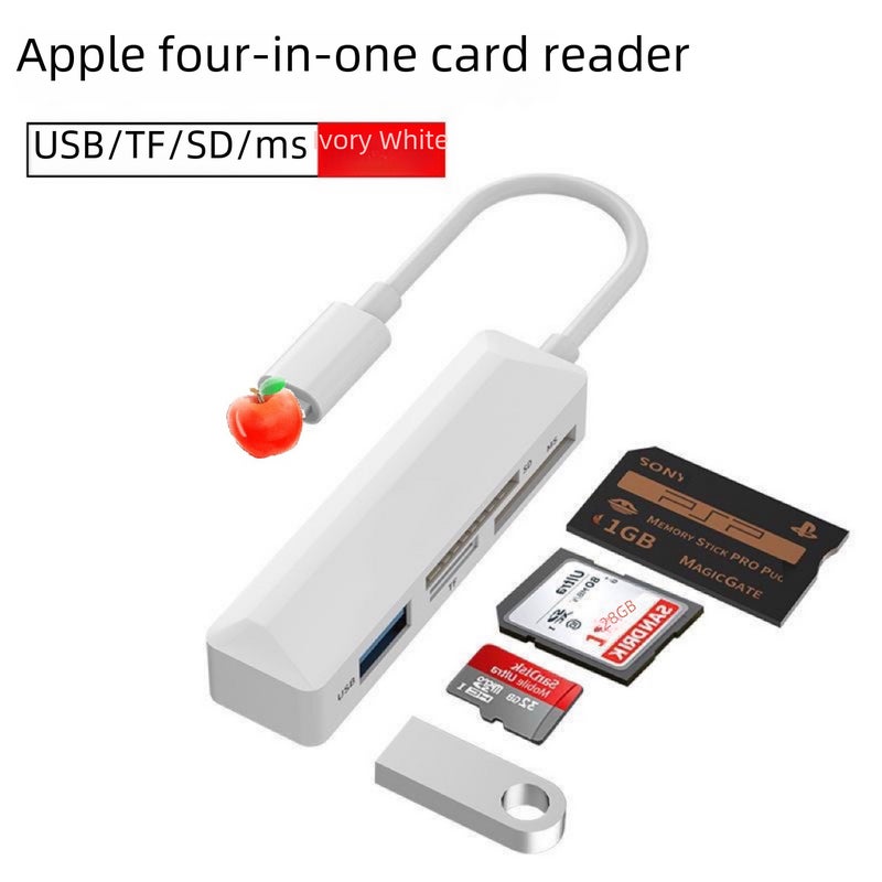 MS Card Reader Sony Camera CCD Adapter TF to SD for Apple Android Huawei Lightning interface - Image 3
