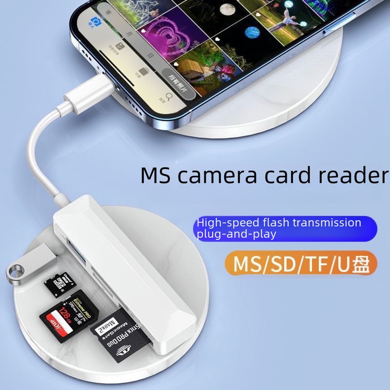 MS Card Reader Sony Camera CCD Adapter TF to SD for Apple Android Huawei Lightning interface - Image 5
