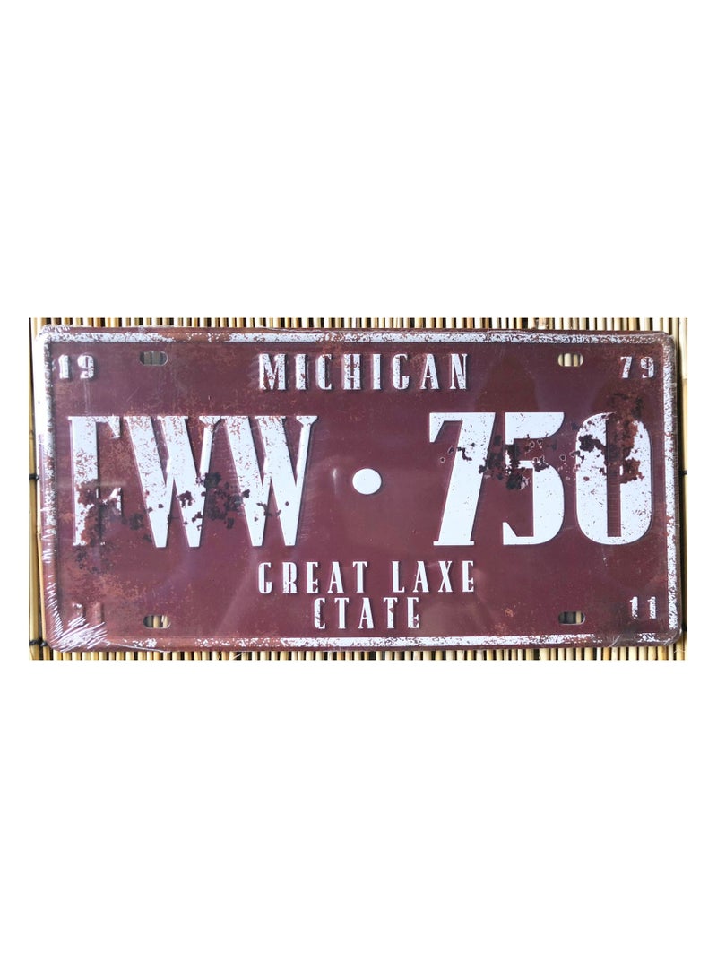 LINGWEI LINGWEI Decorative Metal Tin Sign Wall Poster Plaques Iron Plate Decoration Art Plaque Wall Art Vintage Metal Tin Signs Retro Vintage Metal Tin Signs Tin Metal Sign Wall Art for Shop Home Style-15 - Image 2