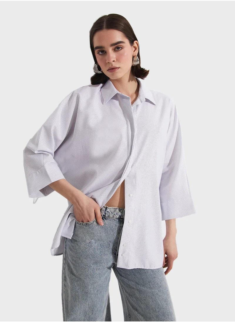 جون Essential Button Down Shirt