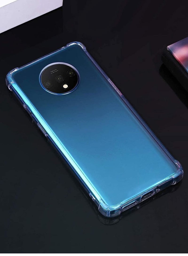 فيسوس حالة OnePlus 7T ، تقنية امتصاص الصدمات الشفافة الشفافة الصافية الصافية. - Image 3