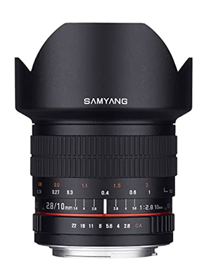 Samyang 10Mm F2.8 Ed As Ncs Cs Ultra Wide Angle Lens Canon Ef-S Type For Canon Digital Slr Cameras (Sy10M-C) - Image 3