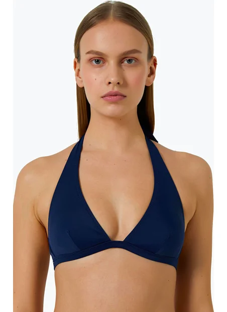 اي يلديز Crescent 63507 Navy Blue Bikini Top