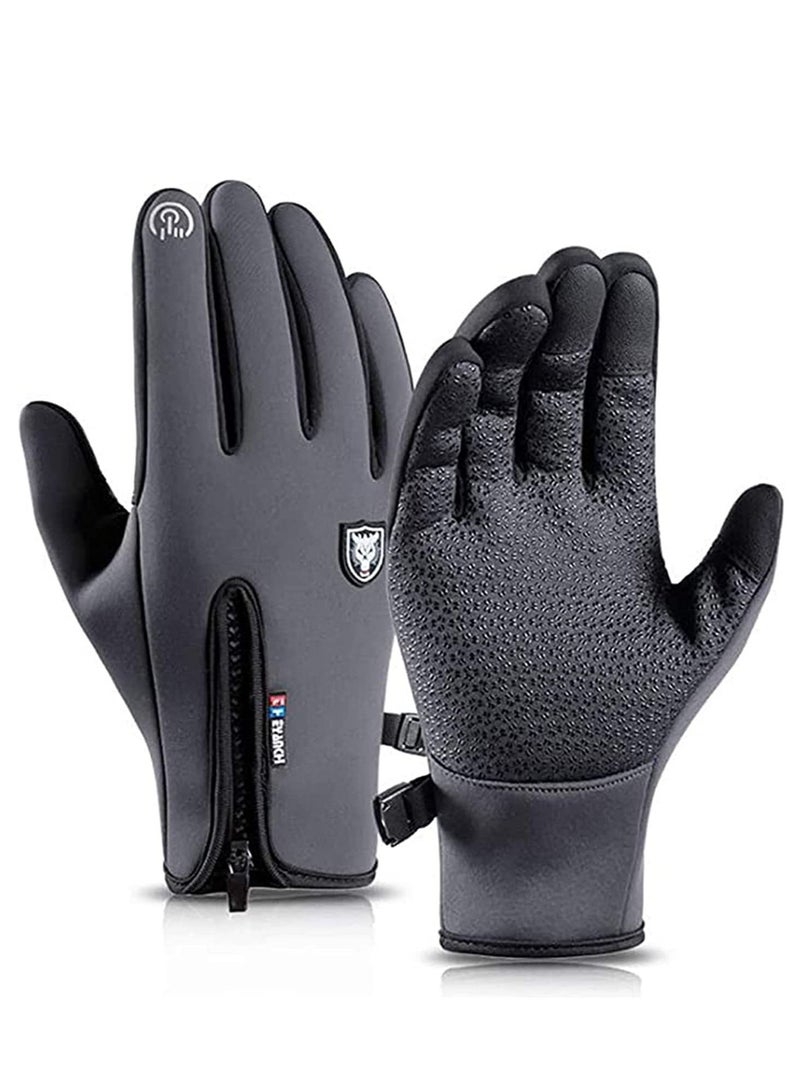 Excefore Winter Gloves Men Women Touch Screen Glove Cold Weather Warm Gloves Freezer Work Gloves Suit for Running Driving Cycling Working Hiking - Image 1