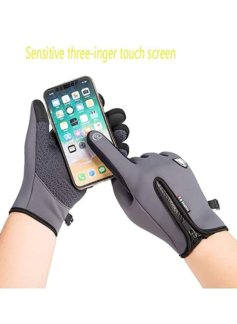 Excefore Winter Gloves Men Women Touch Screen Glove Cold Weather Warm Gloves Freezer Work Gloves Suit for Running Driving Cycling Working Hiking - Image 2