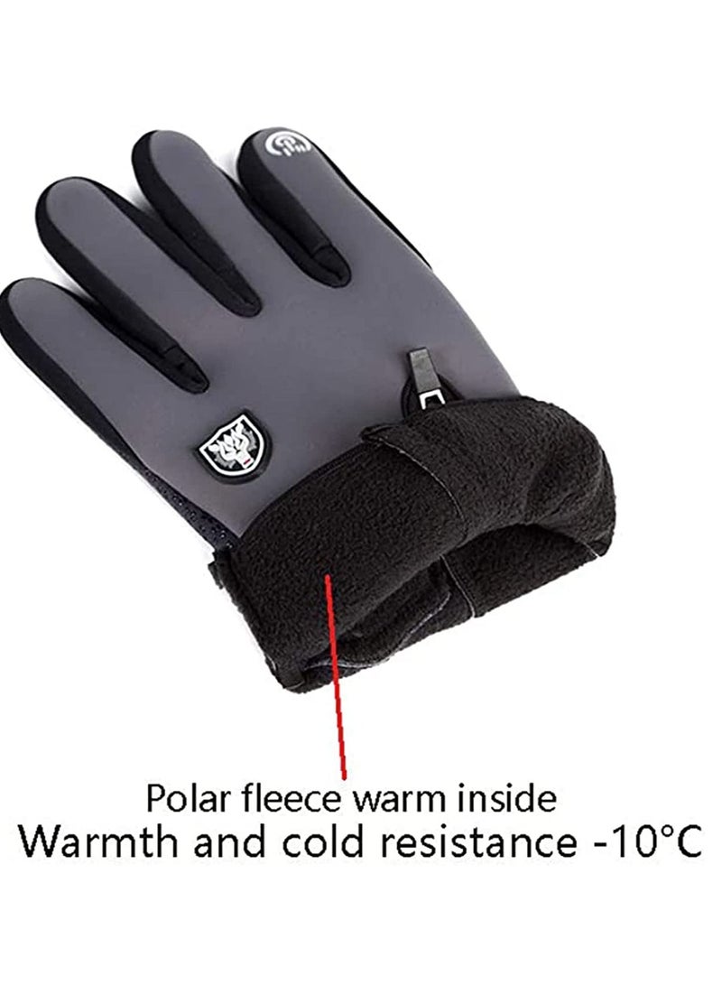 Excefore Winter Gloves Men Women Touch Screen Glove Cold Weather Warm Gloves Freezer Work Gloves Suit for Running Driving Cycling Working Hiking - Image 3