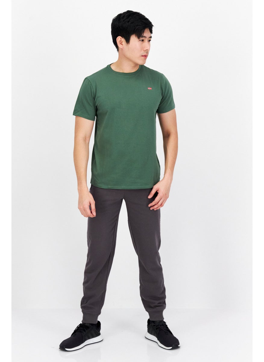Nordland Men Sportswear Fit Training T-Shirt, Green  - Image 2