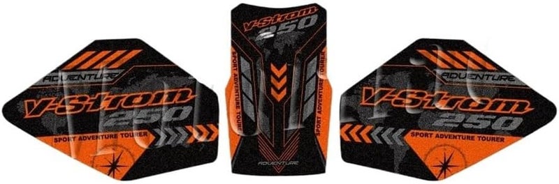 DL250 V Strom 250 دراجة نارية مضادة للانزلاق ملصق الجر خزان الوقود اللون 005 - Image 2