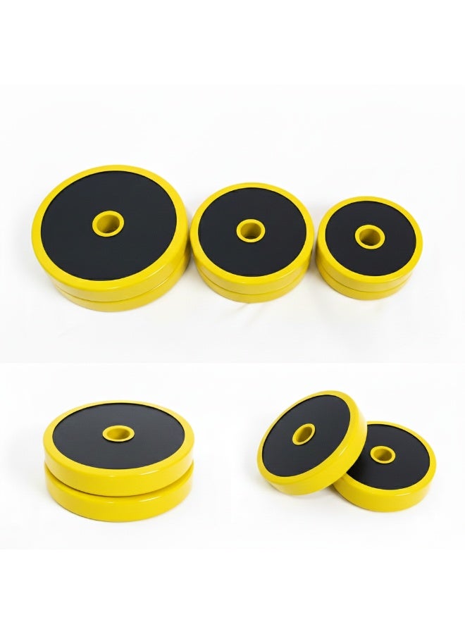 طارة قرص وزن (بلانك) كروم مطلي للاستخدام الرياضي - مثالي لرفع الأثقال - فتحة قياسية لبار رفع الأثقال - Image 2