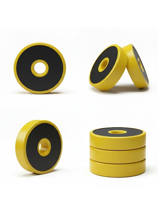 طارة قرص وزن (بلانك) كروم مطلي للاستخدام الرياضي - مثالي لرفع الأثقال - فتحة قياسية لبار رفع الأثقال - Image 3