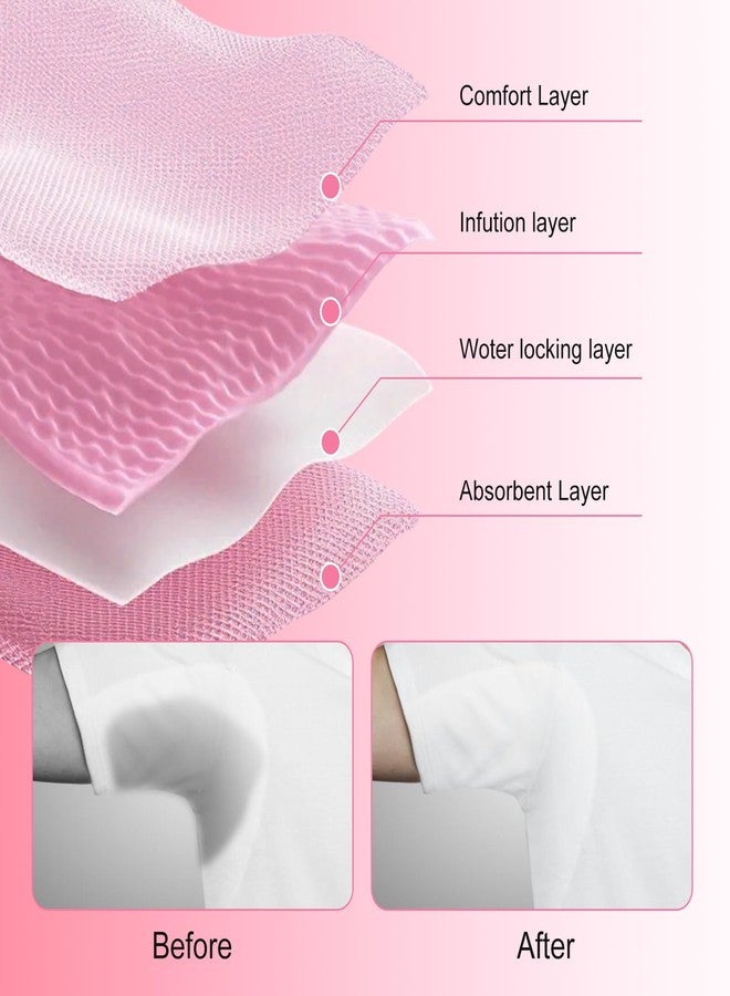 Grevosea 3 Pairs Underarm Sweat Pads, Reusable Armpit Sweat Pads for Women Comfortable and Breathable Sweat Pads for Under Arms Workouts and Special Use (White - Image 3