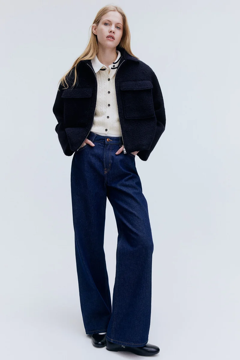 اتش اند ام Boucl jacket