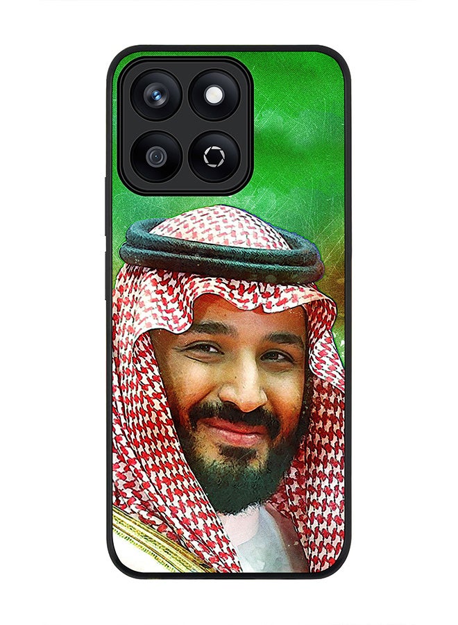 Stylizedd For Honor X7c 4G Case,Slim fit Camera Protection, Shockproof Thin Phone cover  -  HH Mohammed Bin Salman - Image 1