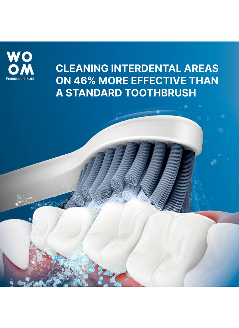Toothbrush WOOM 5200 Ultra Soft for Sensitive Teeth and Gums, White