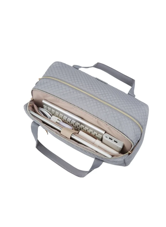 BAGSMART BAGSMART Cyan Weekender Overnight Bag Large Carry-on Bag With Shoe Bag