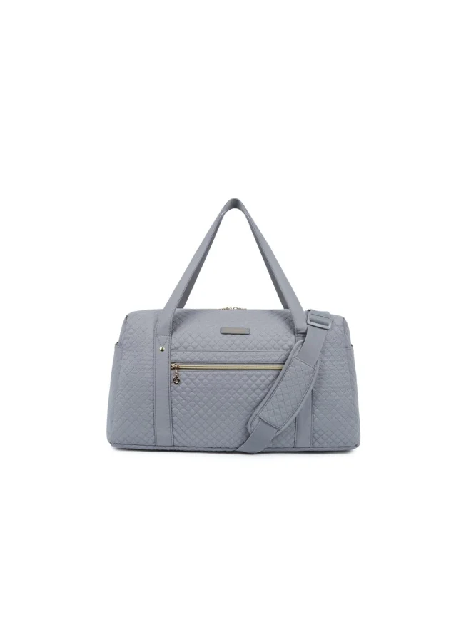 BAGSMART BAGSMART Cyan Weekender Overnight Bag Large Carry-on Bag With Shoe Bag