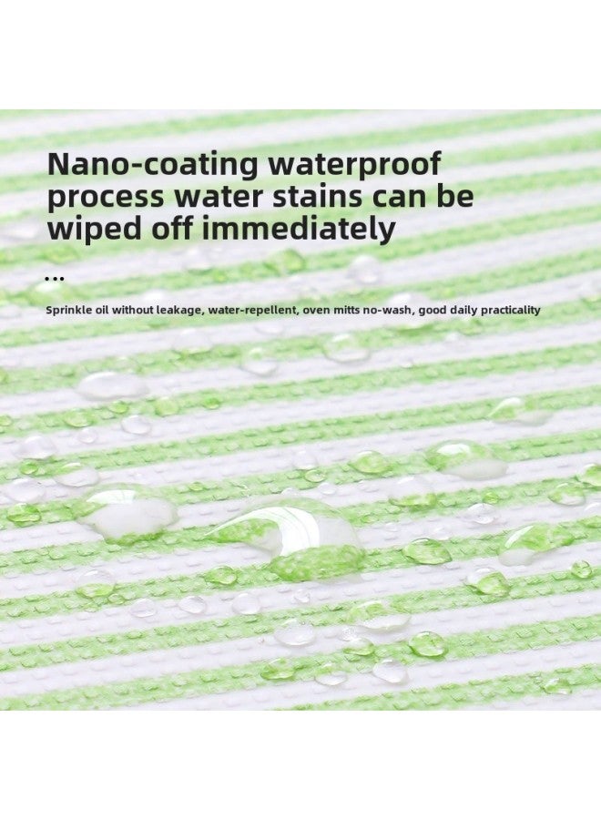 مفرش طاولة للاستعمال مرة واحدة، مفرش طاولة سميك مقاوم للماء والزيت، مفرش طاولة طعام، مفرش طاولة للمطاعم والفنادق - اللون: أبيض نقي - المواصفات: 1.8 متر × 1.8 متر (10 ورقات) - Image 4