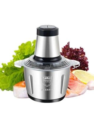 Electric Meat Grinder 2L Stainless Steel Electric Meat Chopper Food Processor Machine For Meat Vegetables Fruits And Nuts 2L - pzsku/ZA9C4F9B34C00C7C36D74Z/45/_/1741178742/bbbe3111-99c3-4565-ba06-0713375f451f