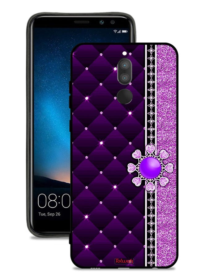 Tolwak - Huawei Mate 10 Lite Protective Case Cover Glitter Hearts - Image 1