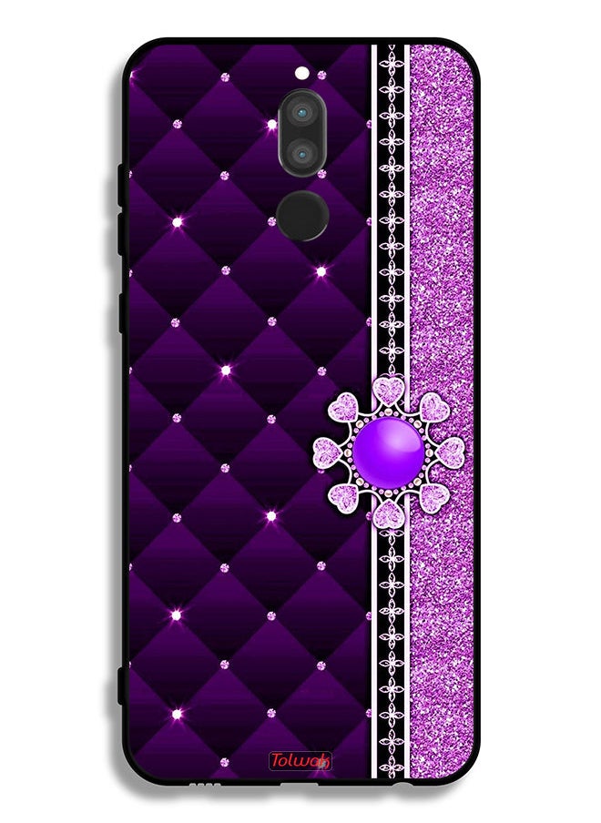 Tolwak - Huawei Mate 10 Lite Protective Case Cover Glitter Hearts - Image 1